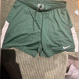 Nike green retro DRI-FIT shorts